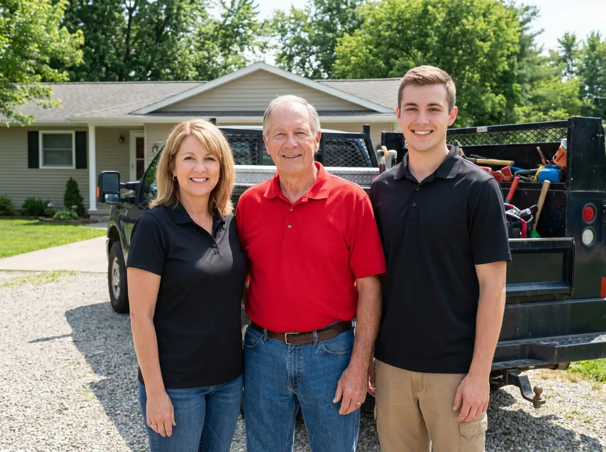 The Trusty Dumpster Rental team, dumpster rental in Lansing, MI